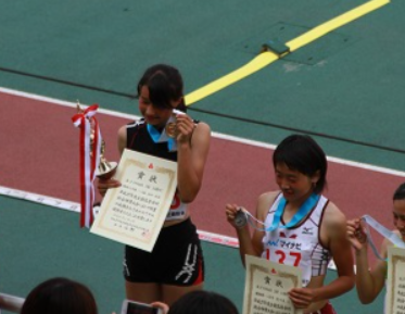 田中佑美選手インターハイ優勝